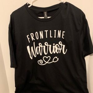 “Frontline Warrior” medical personnel Tshirt